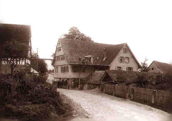 Die Rflensmhle um 1900